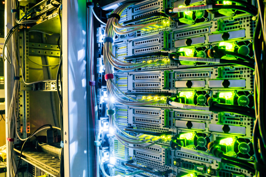 Network routers of ISP